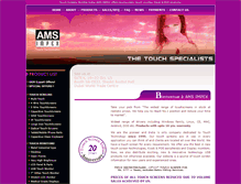 Tablet Screenshot of amsimpex.com